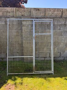 Galvanised Dog kennel panels!