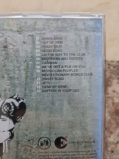 Blur CD - Think Tank