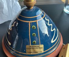 Vintage Rossmore Pottery Lamp