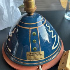 Vintage Rossmore Pottery Lamp