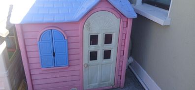 pink little tikes house