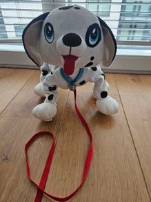 Peppy Pups walking Dalmatian plush toy
