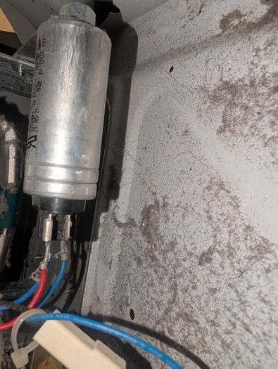 White Knight 3kg tumble dryer, needs capacitor replaced