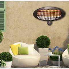In/Outdoor Patio Heater 3 Heater Sticks High Heating Output 2000 Watts