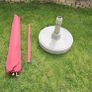 Garden umbrella with base Image 4
