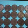 Great Britain. Elizabeth II. 23x1p coins (1963-1967) Nice Condition! Image 5