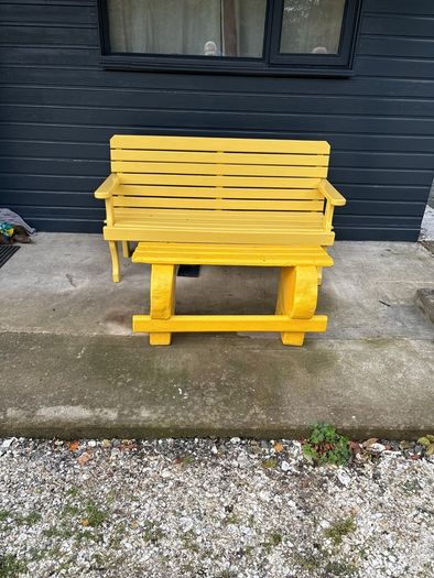 Garden table and chairs