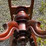 antique table oval mahogany Image 6