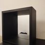 Black mirror - cube shape 25cm X 25cm Image 3