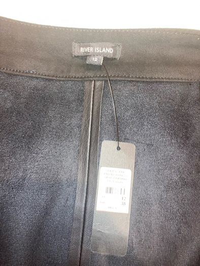 River island faux leather skirt