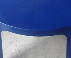 plastic table