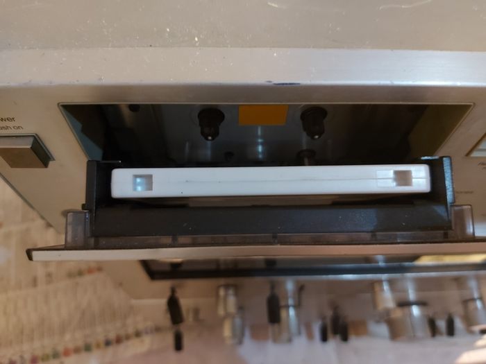 Technics FM-AM Stereo Tuner Model ST-3200, Technics Model No. RS-M205, Technics Stereo integrated Amplifier Model SU-3200, 3 parts of a Technics Music System, No phonograph or Speakers