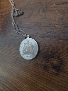 Vintage Police medal and chain