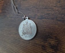 Vintage Police medal and chain