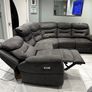 Corner sofa with electric recliners Image 2
