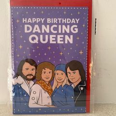 Abba Birthday Card