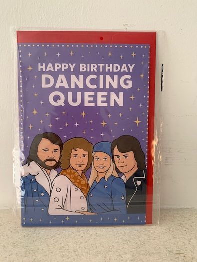 Abba Birthday Card
