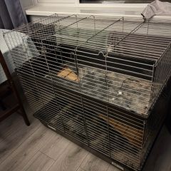rabbit guinea pig 2 tier cage