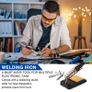 Soldering Iron Kit,WOWGO 60W Adjustable Temperature Welding Tools Set with 5 Soldering Tips,Digital Multimeter,Soldering Iron Stand,Tin Wire Tube,Desoldering Pump and Portable PU Tool Bag Image 9