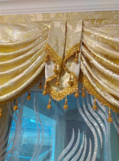 Curtains with Pelmet and Tulle 250 cm