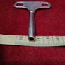 vintage Brass Clock  Winding Key Size 6 Image 5