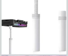 Adjustable GPU bracket white anti sag