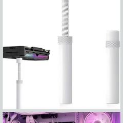Adjustable GPU bracket white anti sag