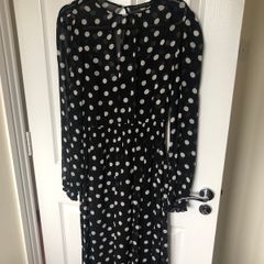Zara polka dot dress