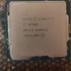 Intel Core i7 9700K - 3.6 GHz - Capable of 5.0 GHz with correct tuning - LGA1151