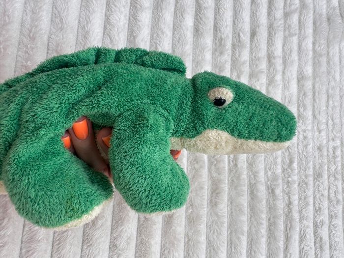 Ty Pluffies Chomps Alligator Crocodile 2005 Plush approx. 31 cm. Used Please see photos