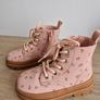 H&M girl toddler floral pink boots Uk6 Image 2