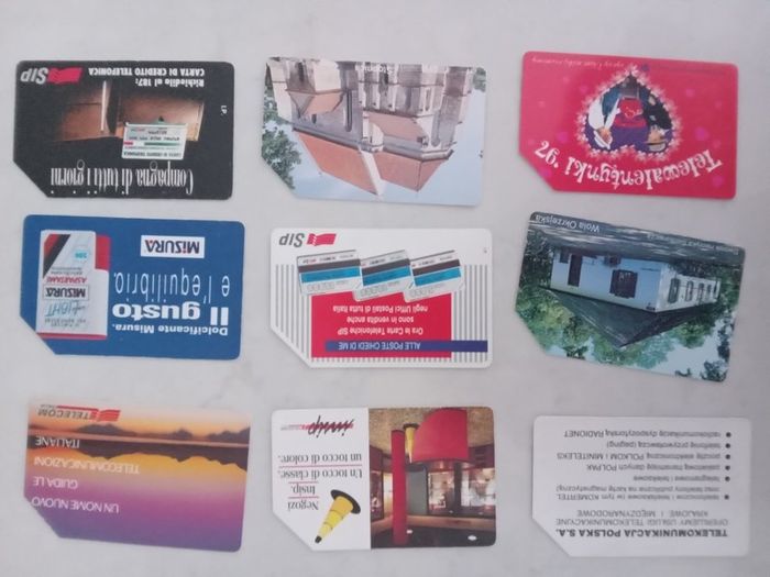 Call cards Italy and Greece. 99 cards