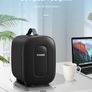 Mini Fridge Portable, 5 Liter/6 Cans Small Fridge Cooler & Warmer, Quiet, DC/AC Power, Cmpact Mini Fridge for Bedrooms, Office, Skincare, Car, Travel, Black Image 6