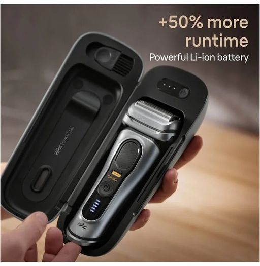 Braun Powercase For Electric Razors For Men, Compatible With Braun Series 9 Pro, Series 9 And Series 8 Electric Shavers