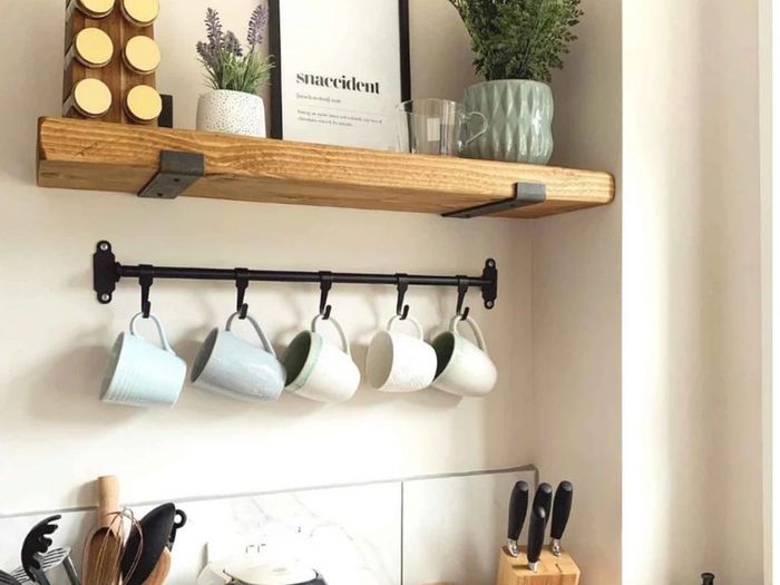 Rustic Wooden Shelf