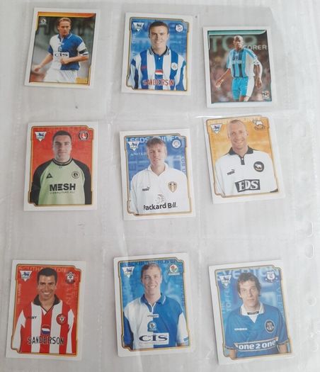 Vintage merlin Premier league cards 1997/98