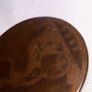 1889 English Penny. Image 4
