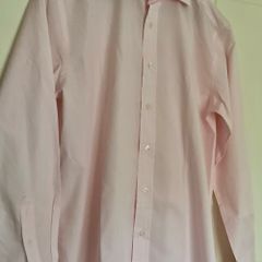 Designer Daniel Hechter Long Sleeve Dress Shirt  Pastel Pink purchased in LOUIS COPELAND rrp 50