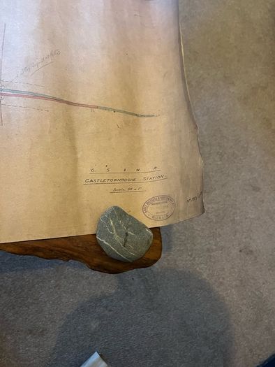 Antique 1913 GS&WR Castletownroche Station Plans x3