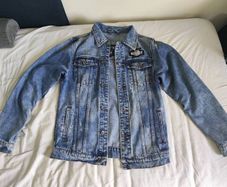 Denim Jacket Coat M Size WASP W.A.S.P Rock Metal 80s Style