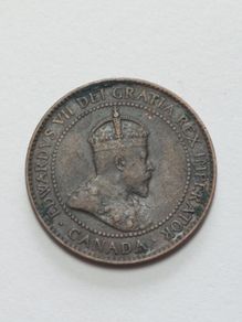 1904 Canada  1 Cent Coin