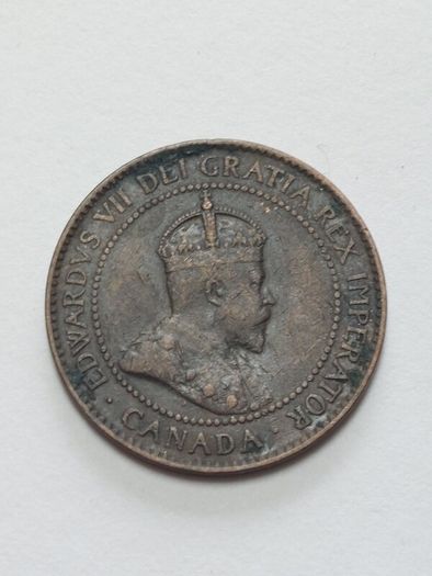 1904 Canada  1 Cent Coin