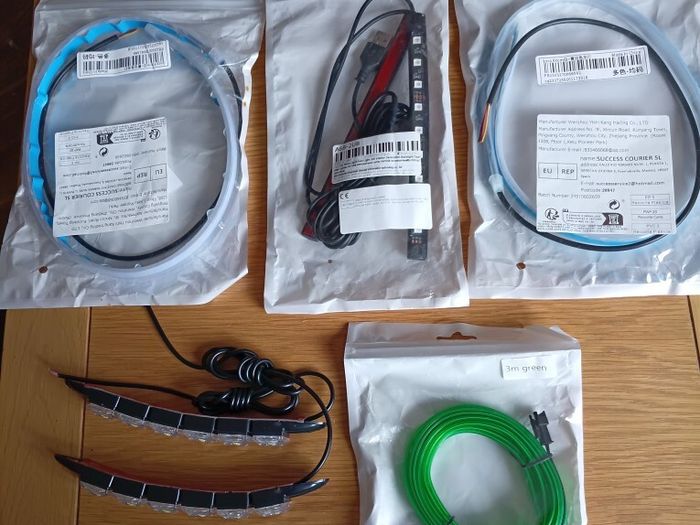 Selection of Lights for car