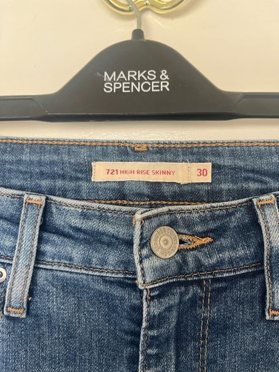 Levi jeans highrise skinny 721 size W30 L30