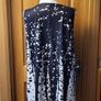 Longline black & white sleeveless top, Size 22, Brand new Image 3