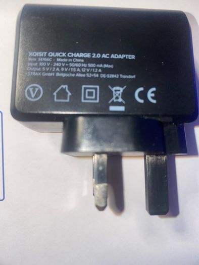 Qualcomm iPhone Samsung quick charger 2.0 USB Wall Charger Fast Charging Portable Travel Adapter brand new