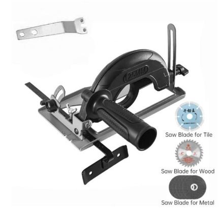BRAND NEW Metal Hand Angle Grinder Converter To Cutter Cutting Machine Refit Electric Chain Saw Circular Saw Bracket Base Woodworking Tool