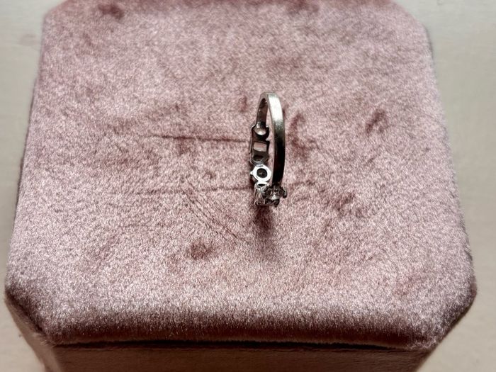 Lab Diamond 925 Silver Multi Shape Half Eternity Band Ring