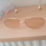 New Bottega Veneta Aviator Sunglasses Image 4