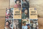 Vintage 3 Ladybird books Great Artists